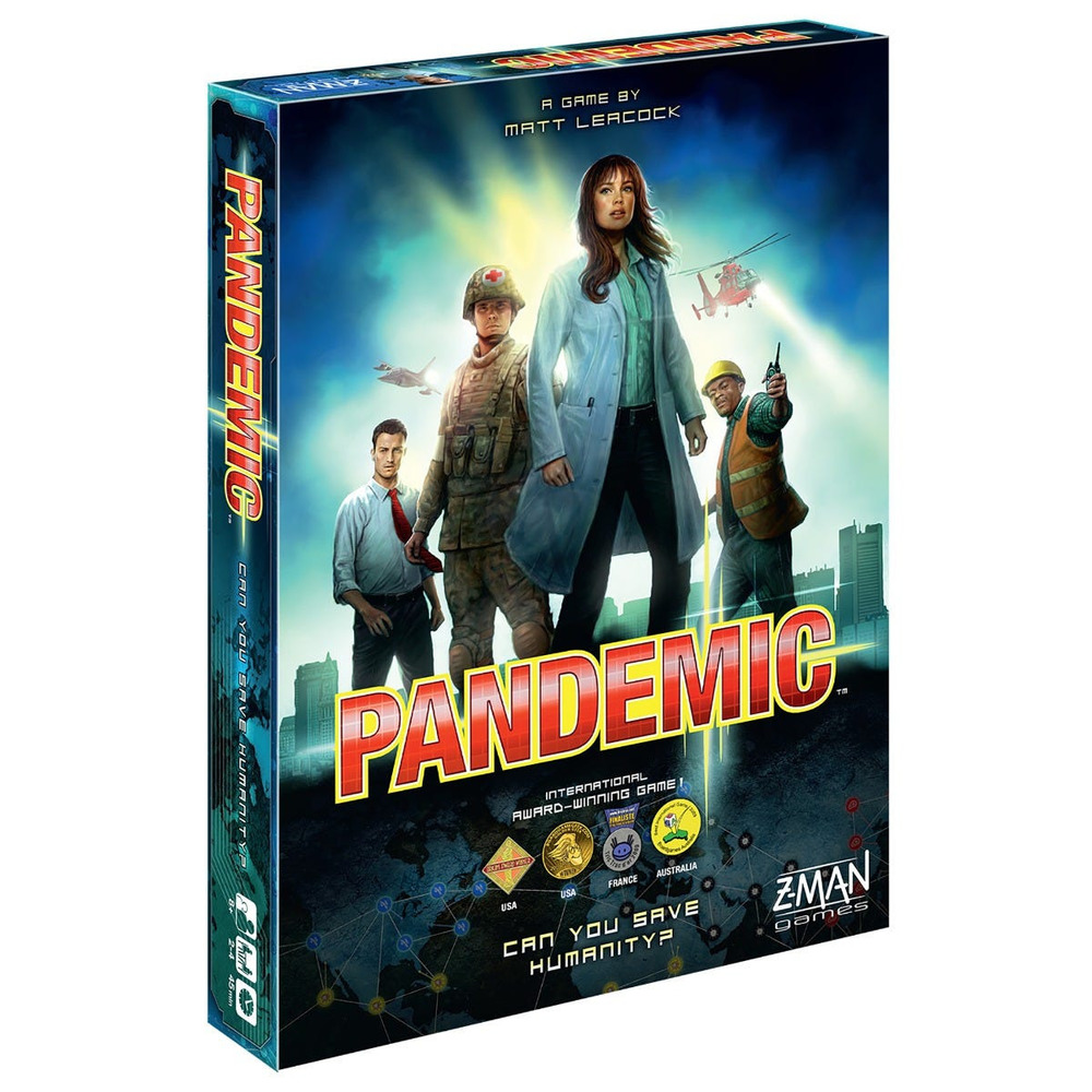 Authentic Pandemic Strategy Game (English version) New Sealed For Age 8+